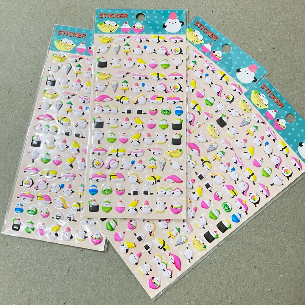 

Stiker Burung Kecil Tema Makanan Sushi Hotpot