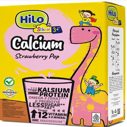 

Hilo School 3+ Strawberry Pop 400 gr