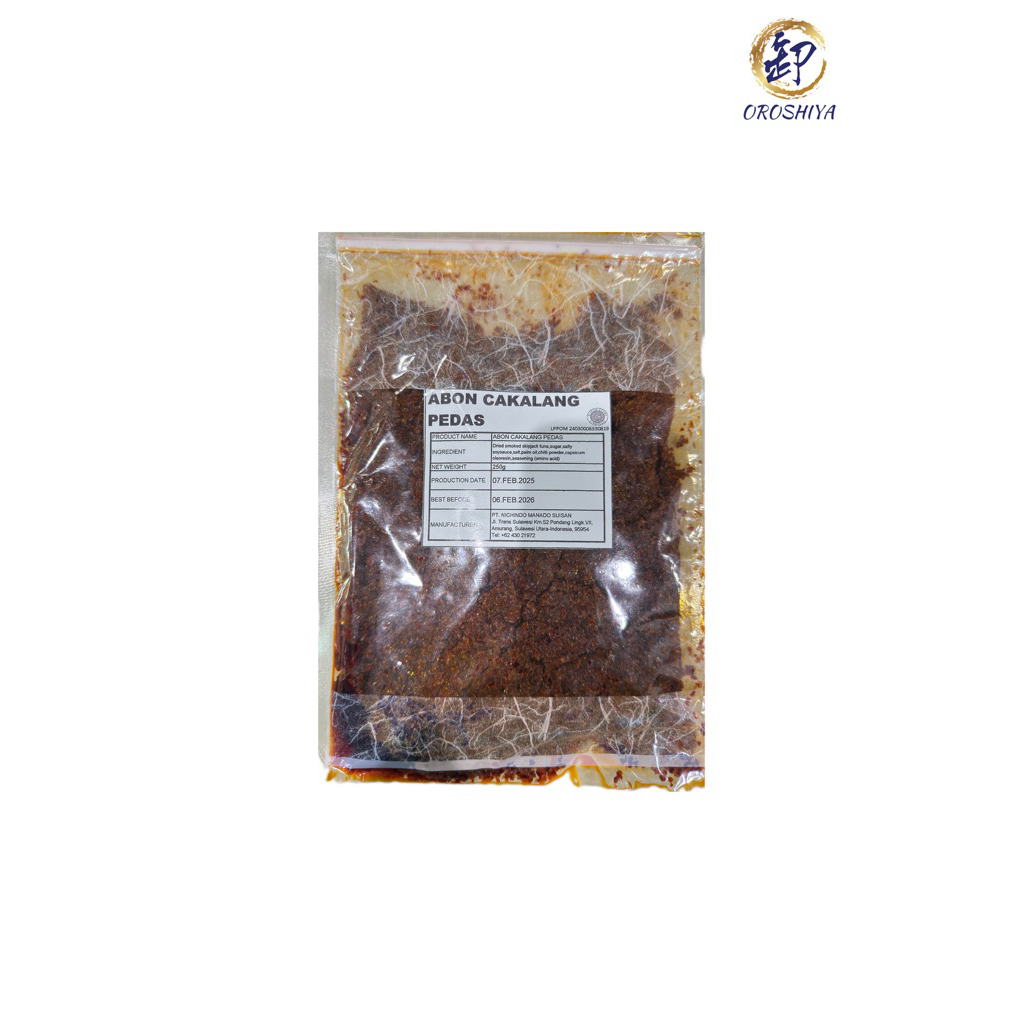 

Abon Cakalang Pedas 250gr