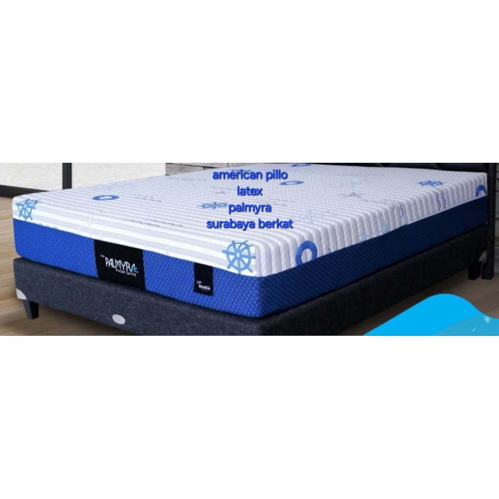 spring bed latex american pillo palmyra ( kasur saja)