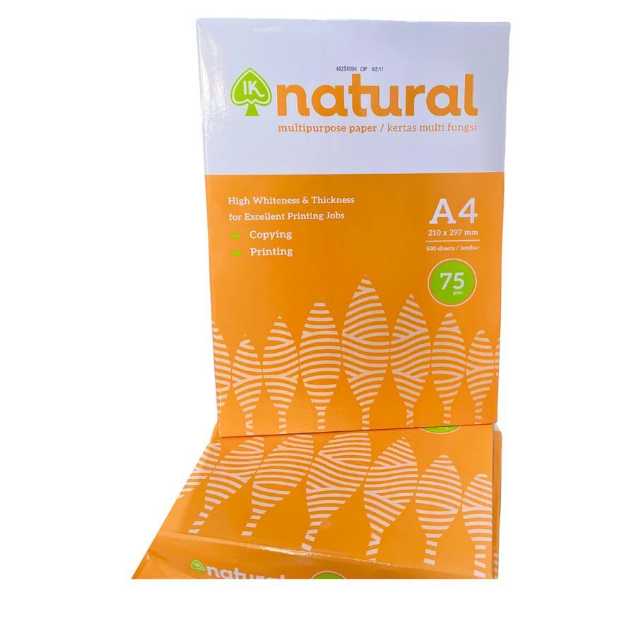 

Kertas HVS Ukuran A4 Natural 75 GSM