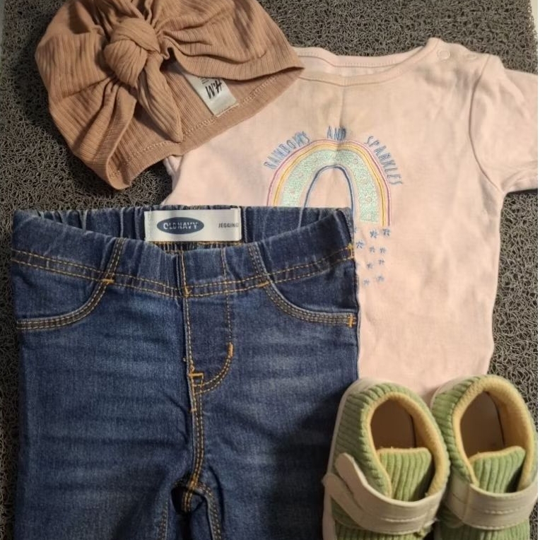 One Set Bayi/Anak Perempuan Turban