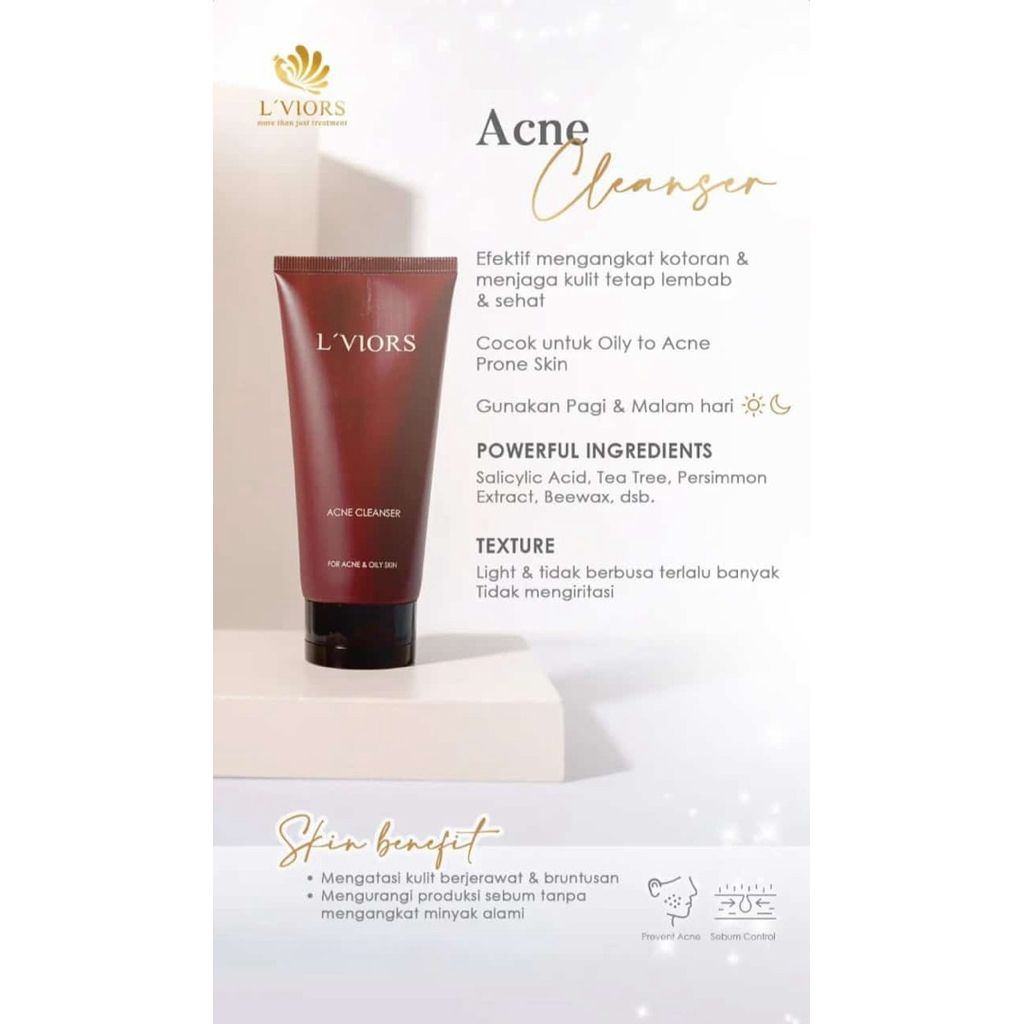 acne cleanser lviors