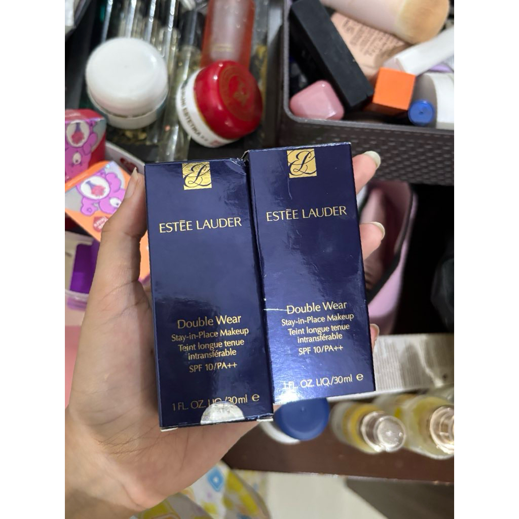 preloved estee lauder double wear foundation shade 2c0 cool vanilla