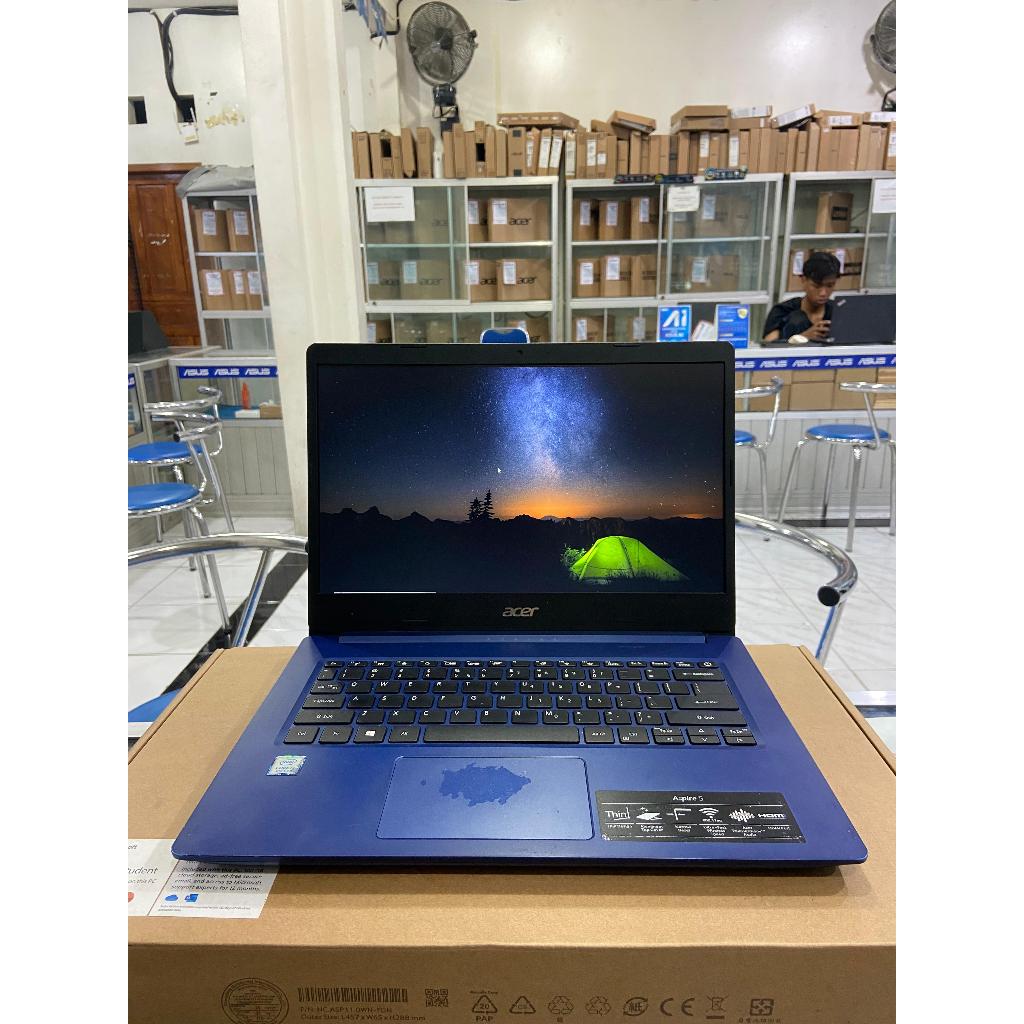 LAPTOP SECOND ACER ASPIRE A514-52K CORE I3-8th RAM 4GB SSD 256GB LAYAR 14"INCH WINDOWS 11 BERGARANSI