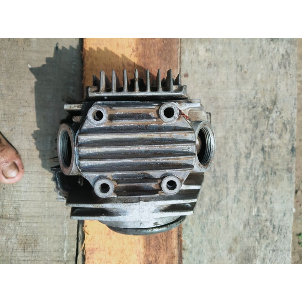 silinder kop head deskopresi kop motor Honda Supra fit lama legenda Revo lama original copotan