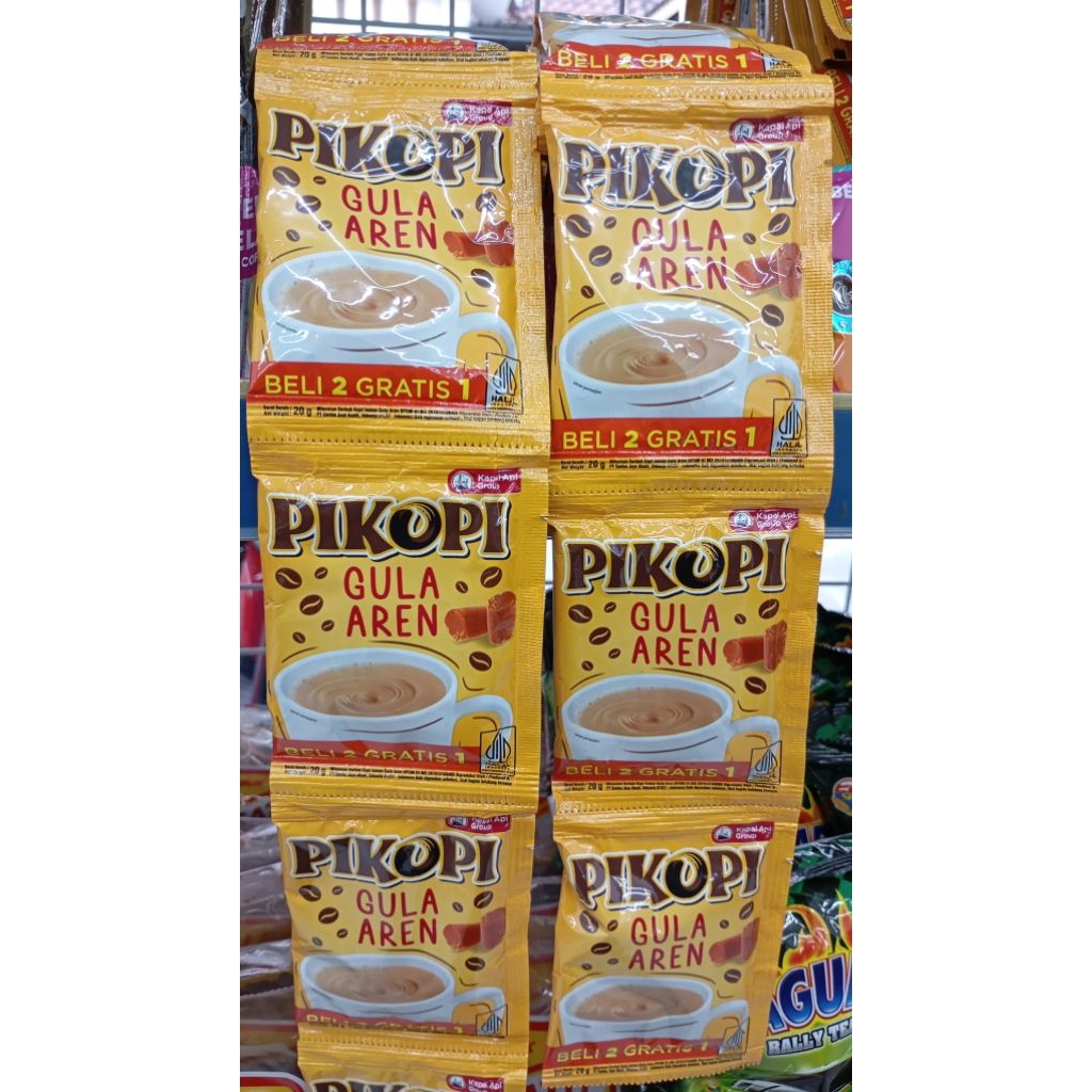 

Pikopi gula aren 20gr 15 sachet