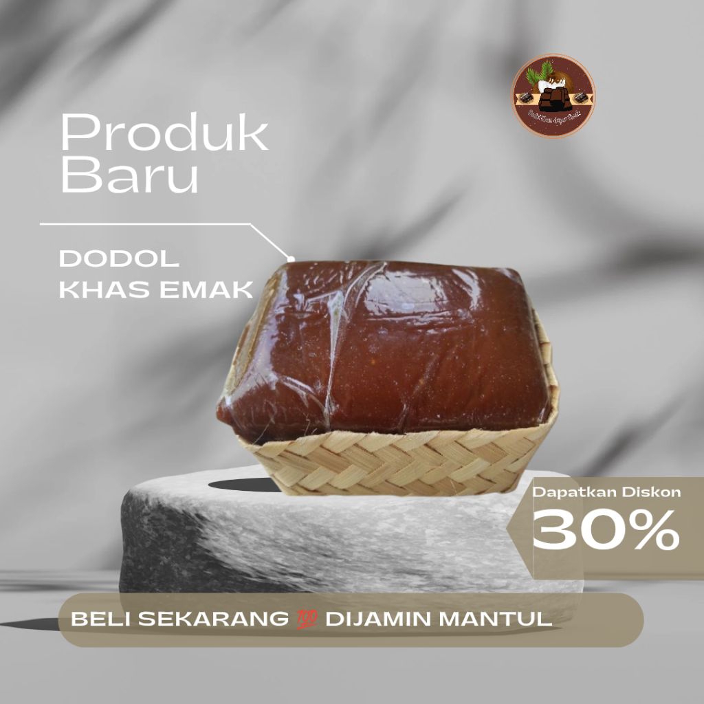 

Dodol Ketan Hitam | Kenikmatan Tradisional | 1kg