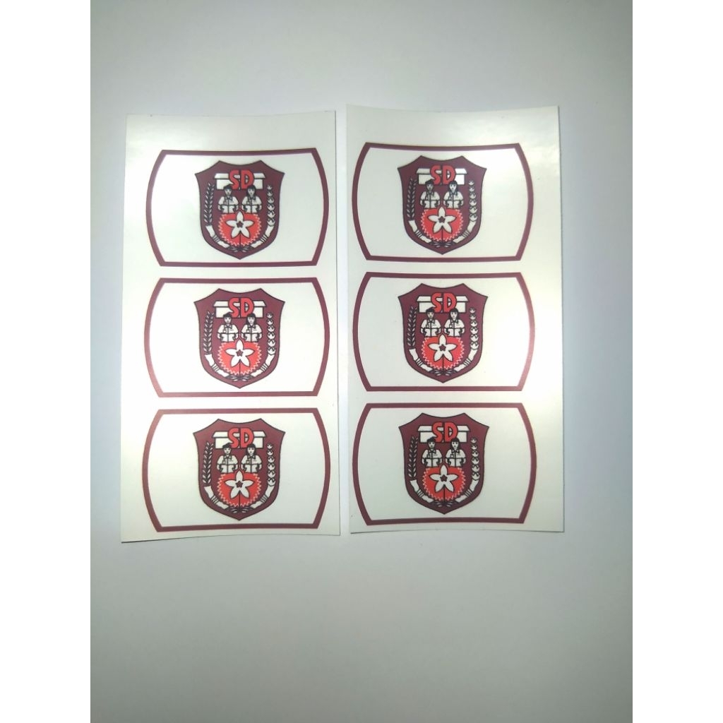 

Stiker Logo Sabuk SD Bahan Anti Air