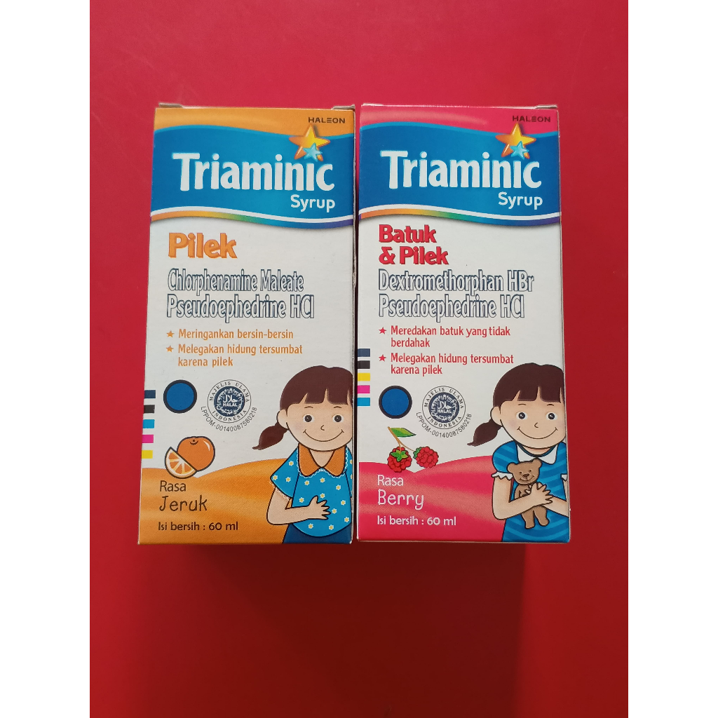 Triaminic Batuk Pilek dan Pilek Siruo 60ml