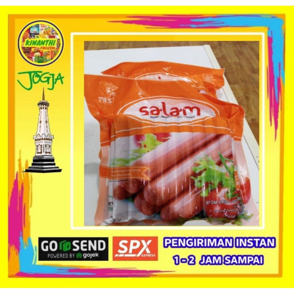 

Sosis Salam panjang 1 kg, Jogja Frozen