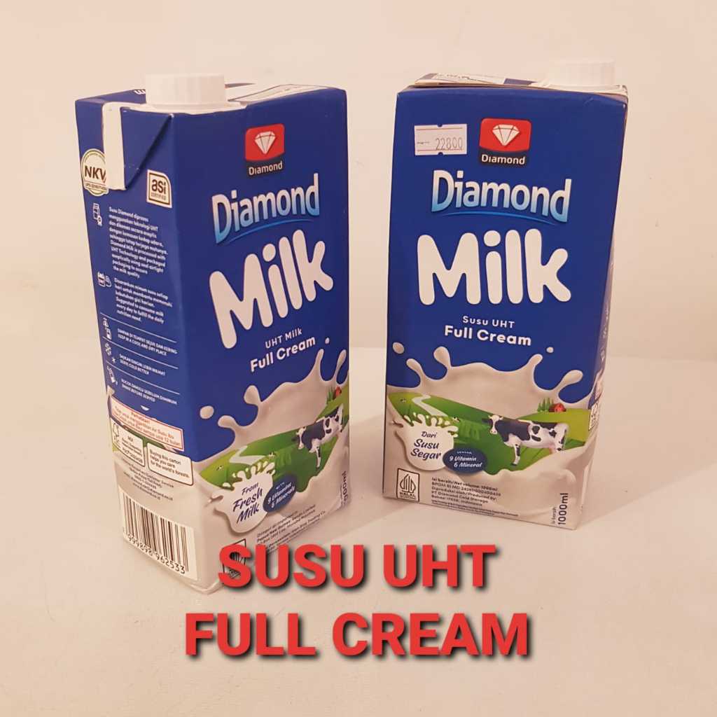 

SUSU UHT DIAMOND Full Cream 1 Liter