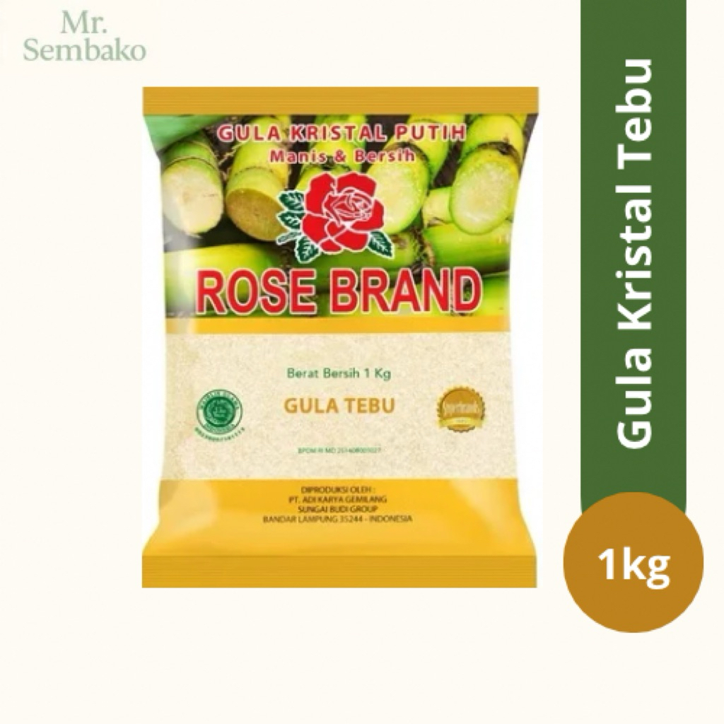 

Gula Rosebrand kemasan 1kg - Mr. Sembako