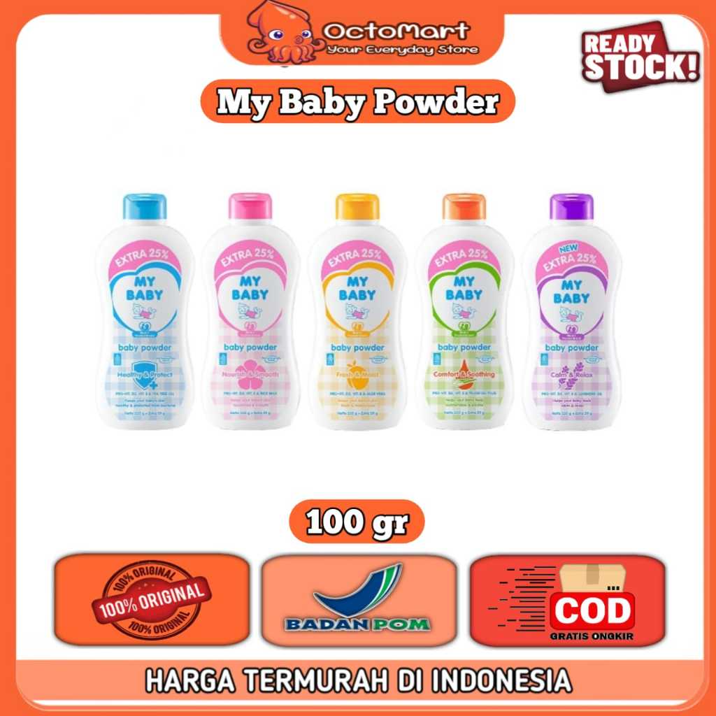 My Baby Powder 100gr | My Baby Bedak Bayi 100gr