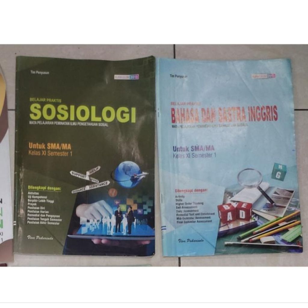 LKS VIVA PAKARINDO KELAS 11/XI SEMESTER 1 MATA PELAJARAN SOSIOLOGI DAN BAHASA DAN SASTRA INGGRIS