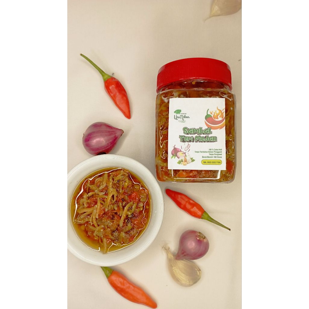 

by dapur uni niken Sambal Teri medan spesial murah