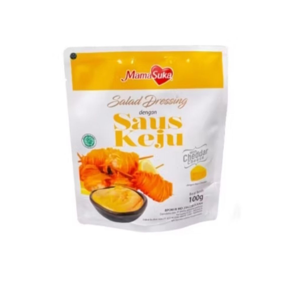 

SAUS KEJU MAMASUKA KEMASAN 100GR /CHEESE SAUCE