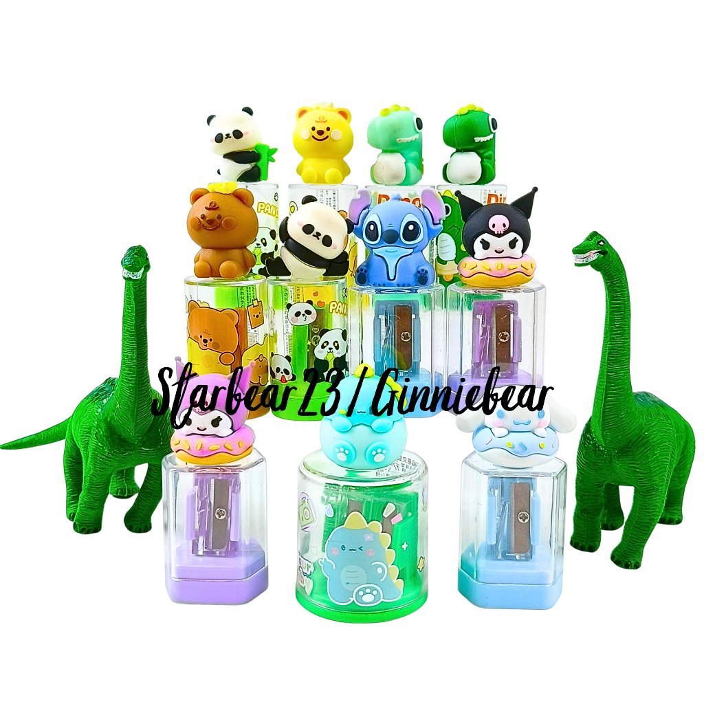 

serutan karakter cute panda and friend ( CIA 611 )