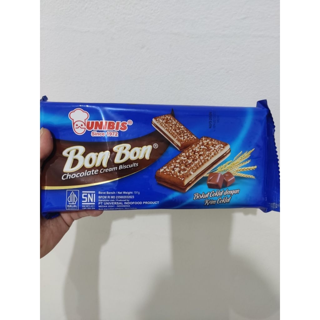 

unibis bkn bkn chocolate biskuit 191 gr