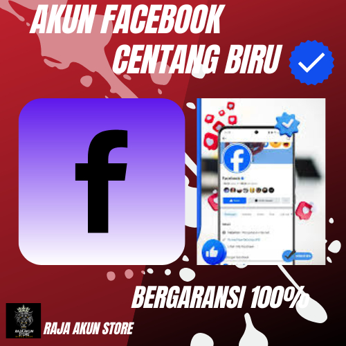AKUN FACEBOOK CENTANG BIRU – PROFESIONAL & AMAN