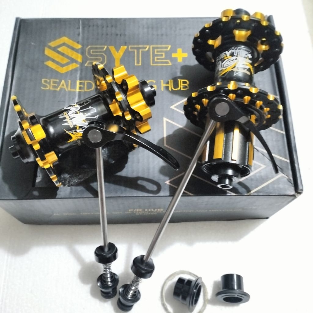 Hub freehub syte Rampage 32hole jangkrik QR dan TA untuk sepeda MTB