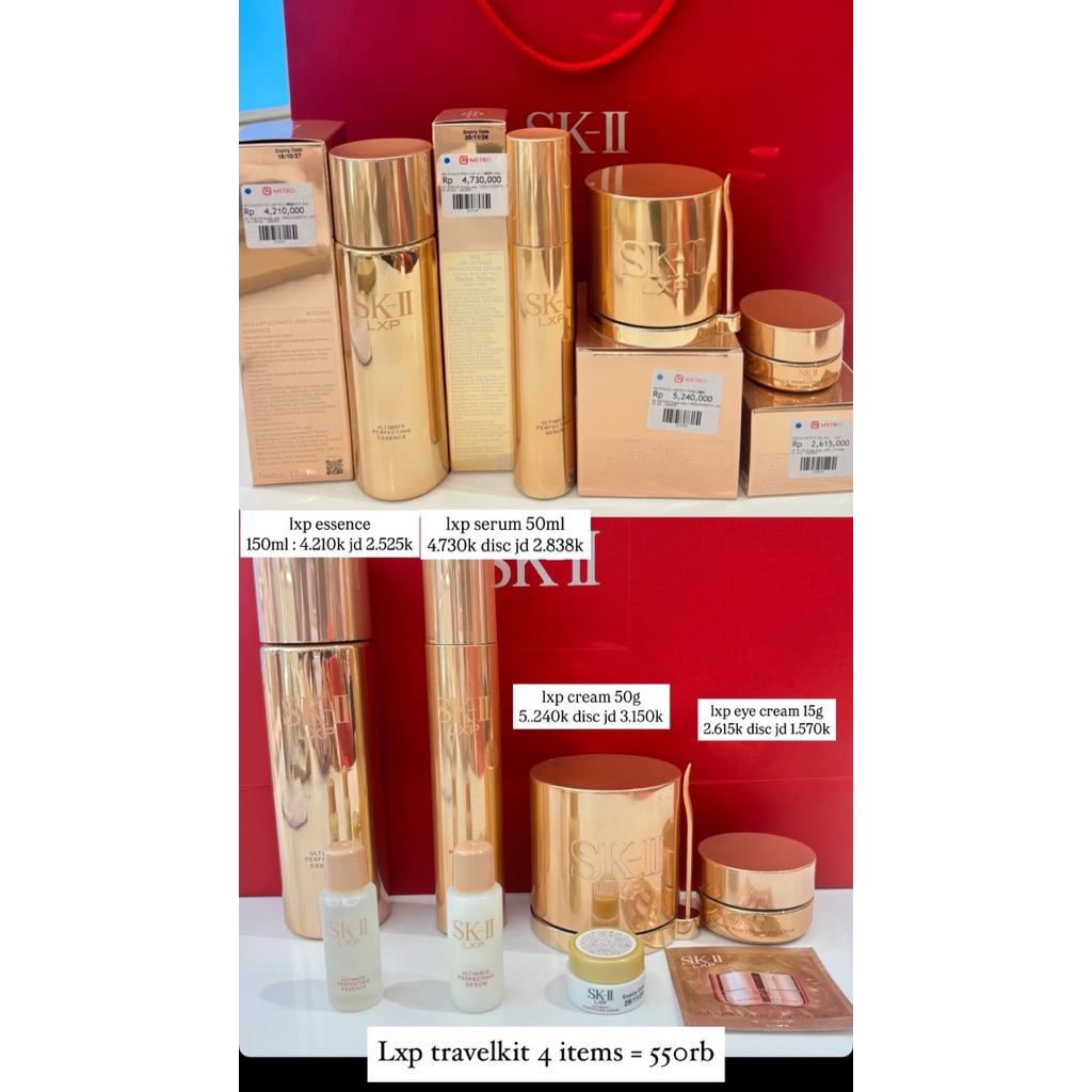 SK II LXP Ultimate Perfecting Series