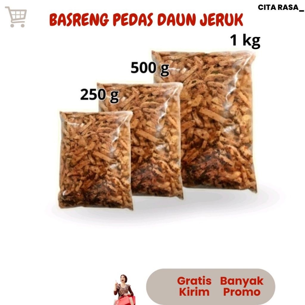 

Promo Paket Hemat! Paket Bundling Basreng Pedas Daun Jeruk Dan Basreng Original | Paket Mix