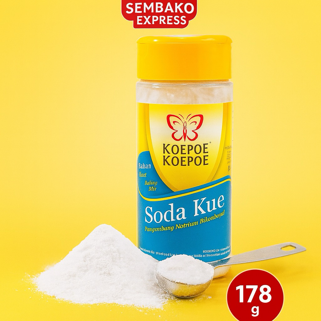 

Koepoe Koepoe Soda Kue 178g – Pengembang Kue Andalan