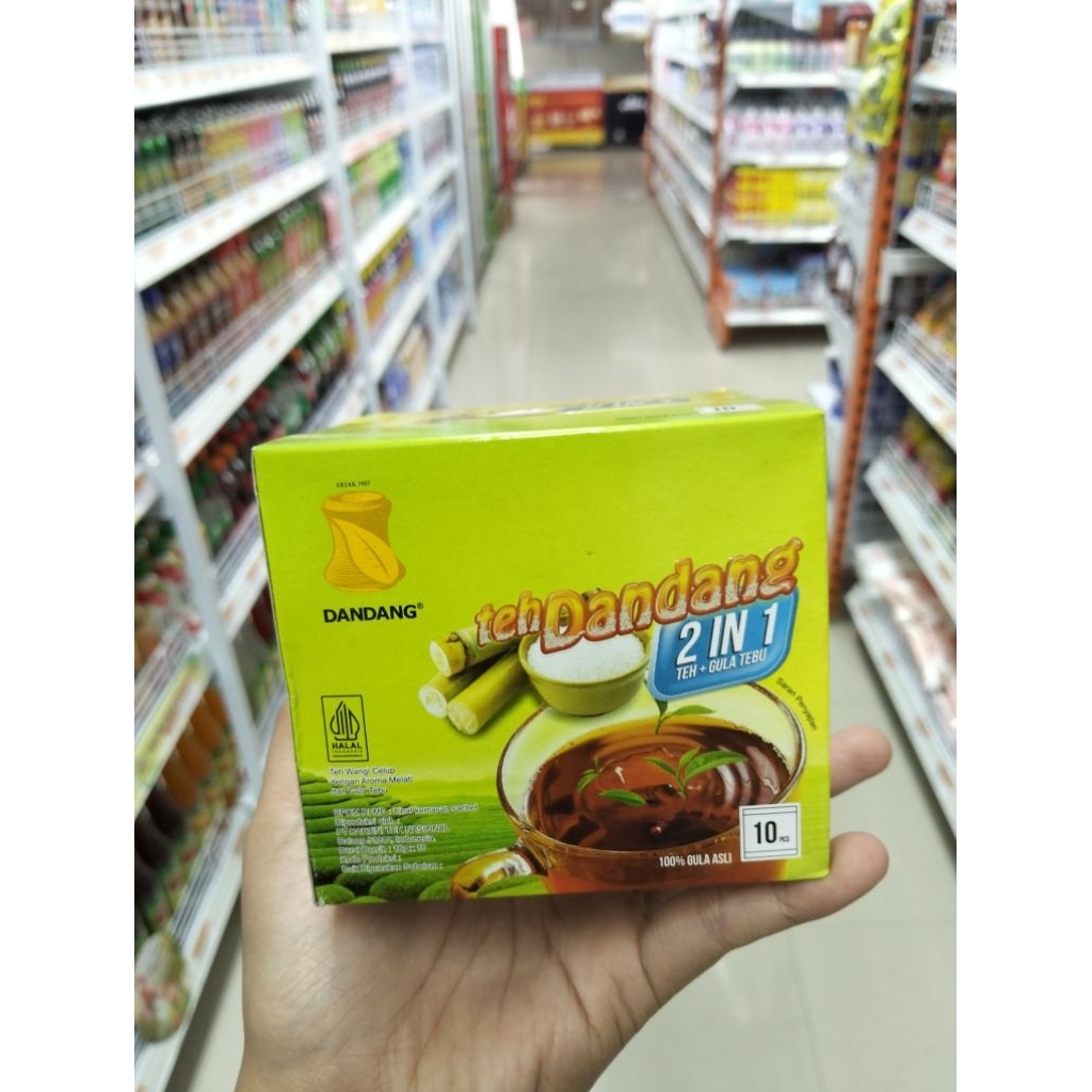

Teh Dandang 2in1 teh+gulatebu 100% gula asli