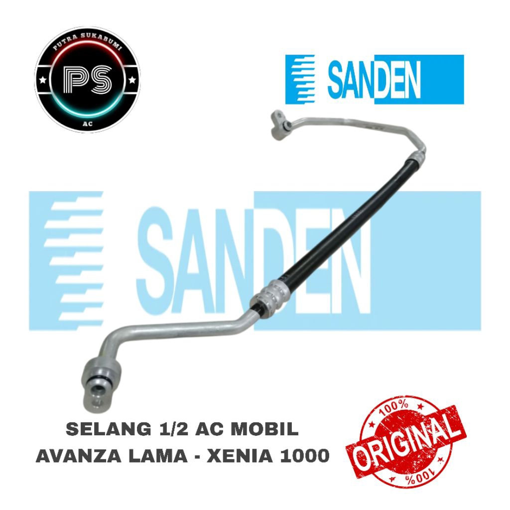 HOSE DISCHARGE SELANG 1/2 AC MOBIL AVANZA LAMA XENIA ORIGINAL SANDEN