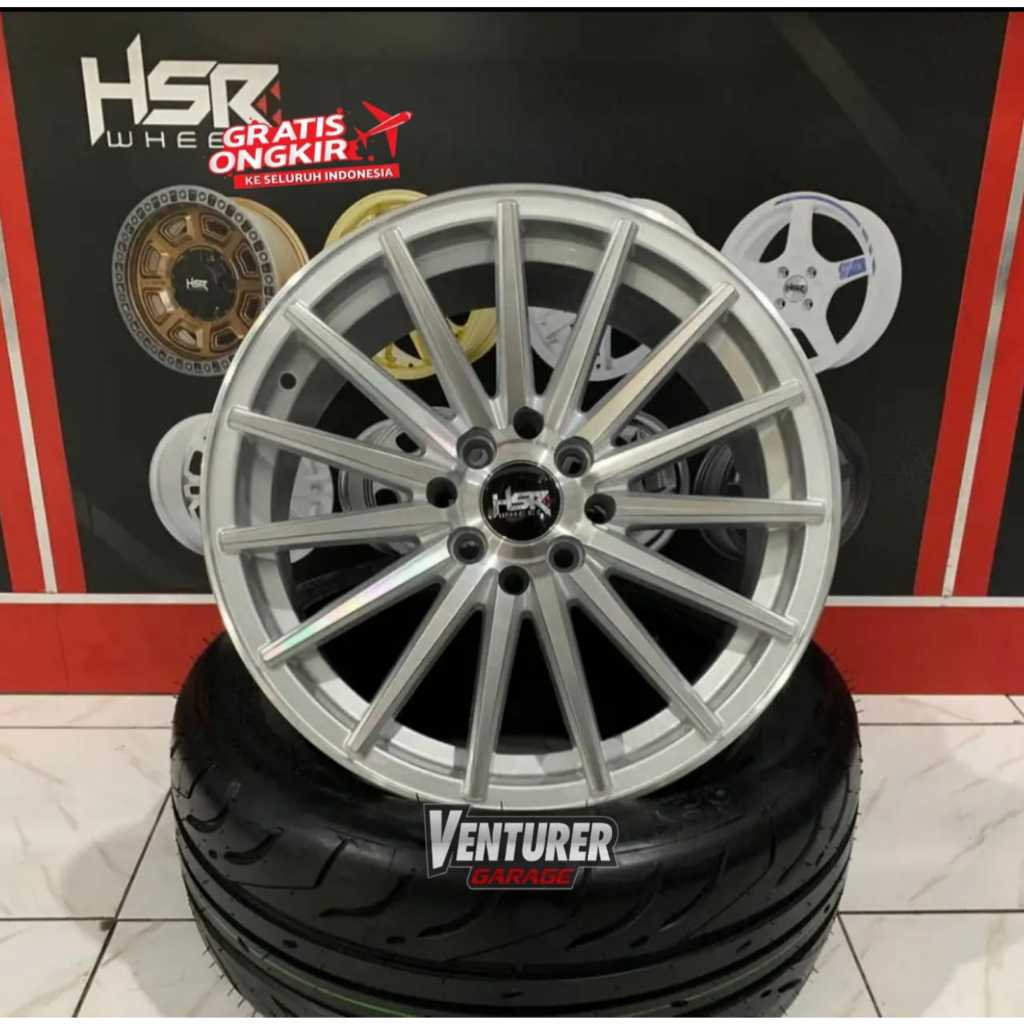 paket velg plus ban semislick ring 16 hsr tsukuba buat mobil brio agya calya sigra avanza dll