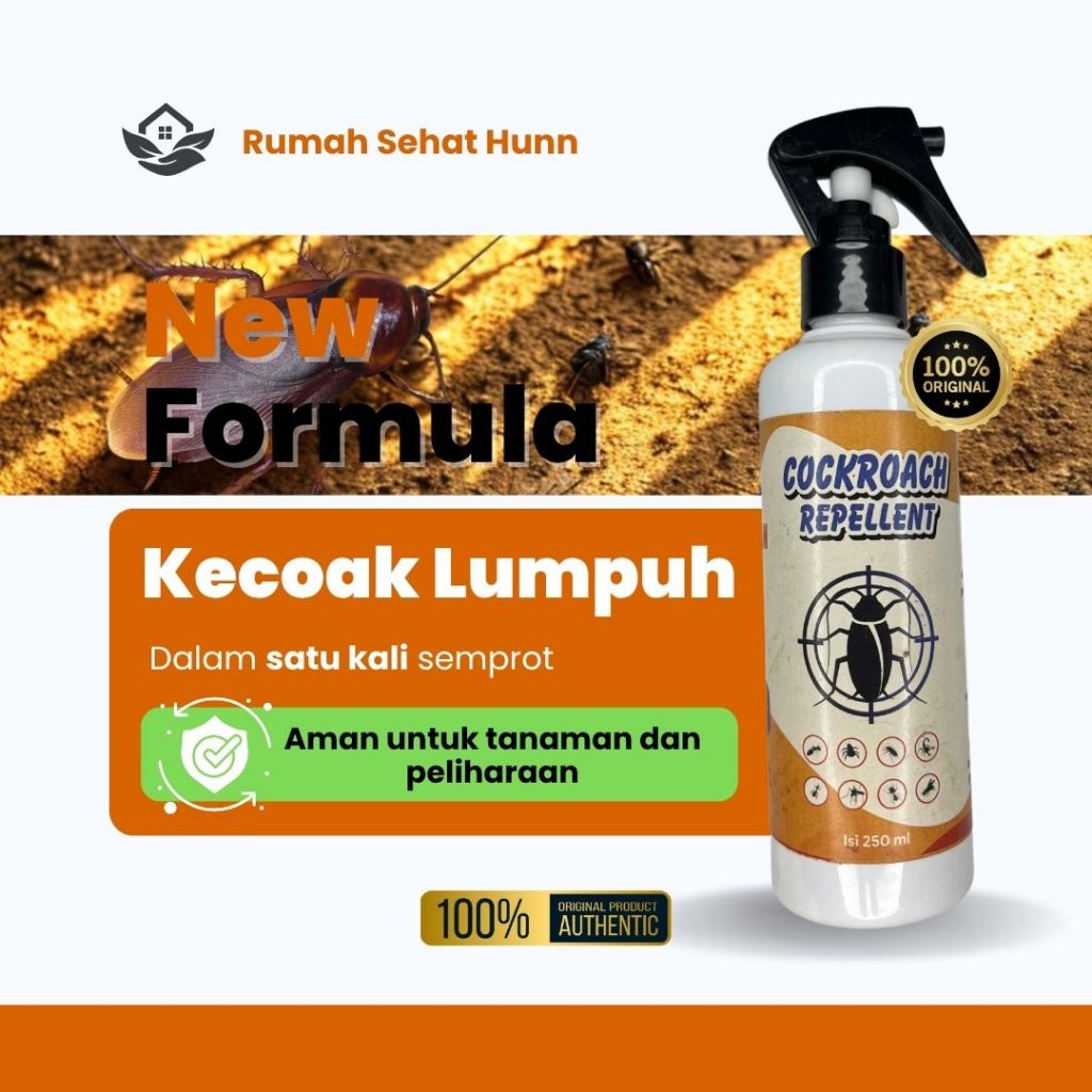 RACUN KECOA 250 ML OBAT SEMPROT ANTI KECOA PEMBASMI DAN PENGUSIR KECOA AMPUH MEMBUNUH DAN MEMBASMI K