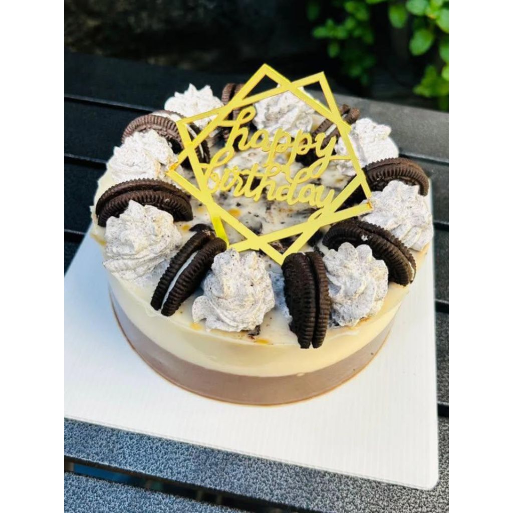 

Puding choco Oreo ulang tahun