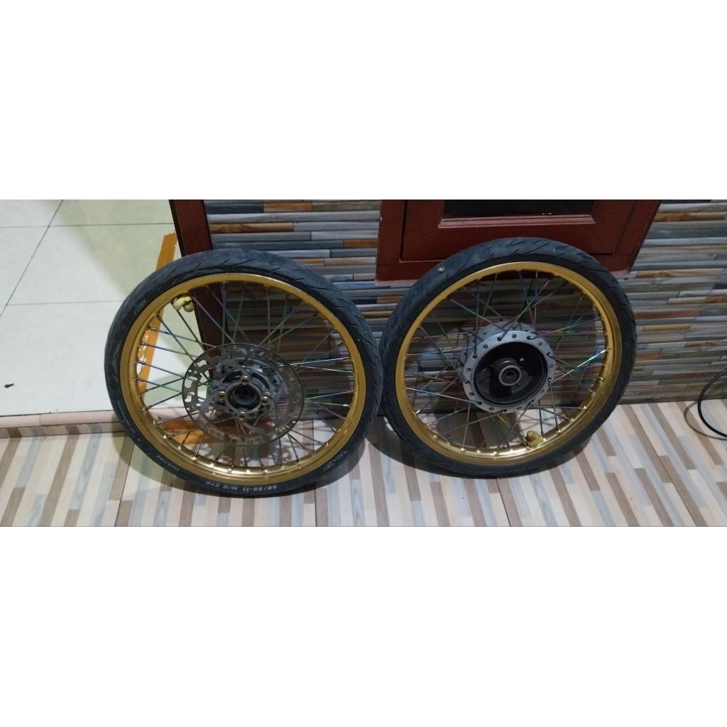 VELG JARI JARI D/B R17 YAMAHA VIXION OLD BEKAS SECOND