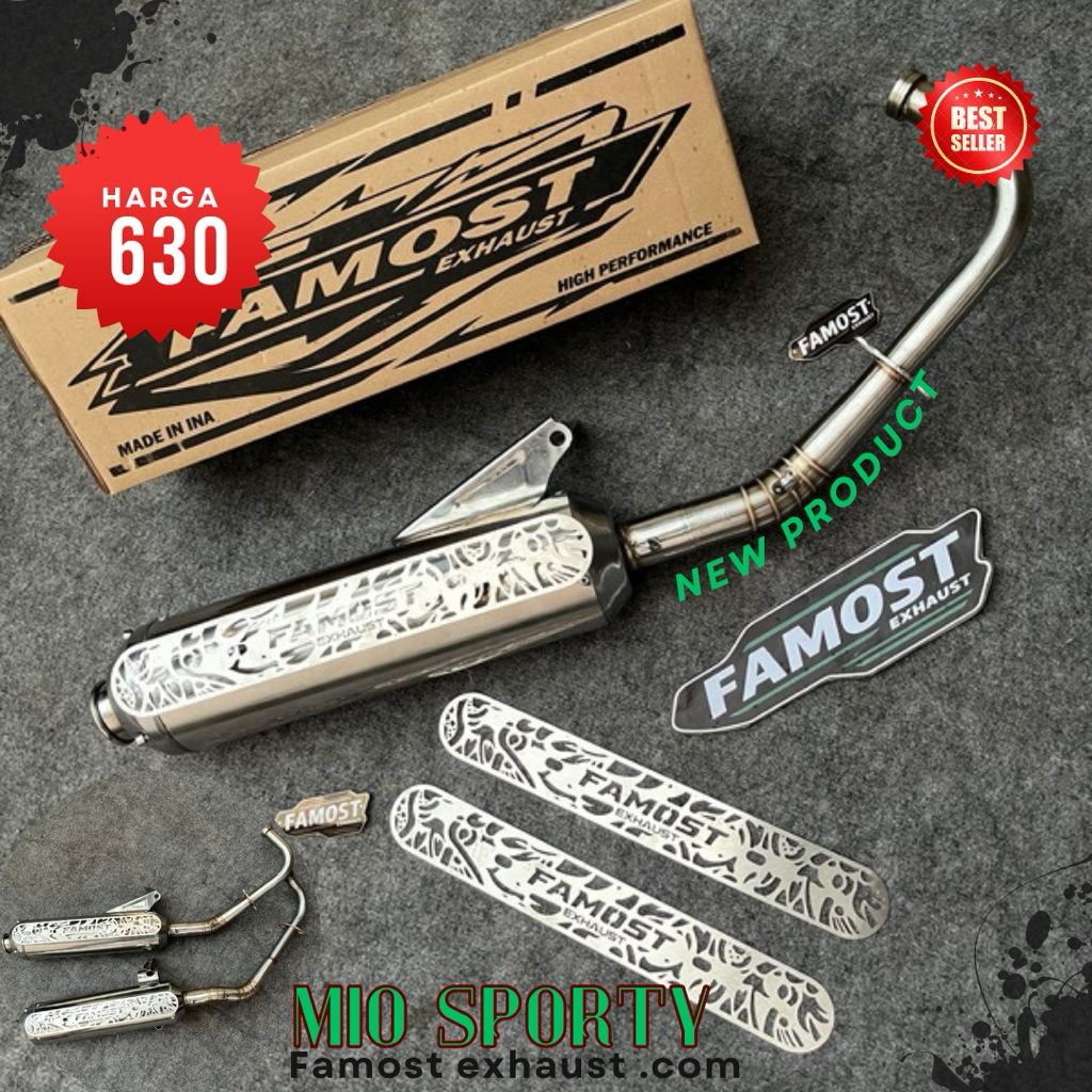 knalpot racing miosporty | knalpot mio stainless | knalpot mio smile racing| knalpot mio stainless| 
