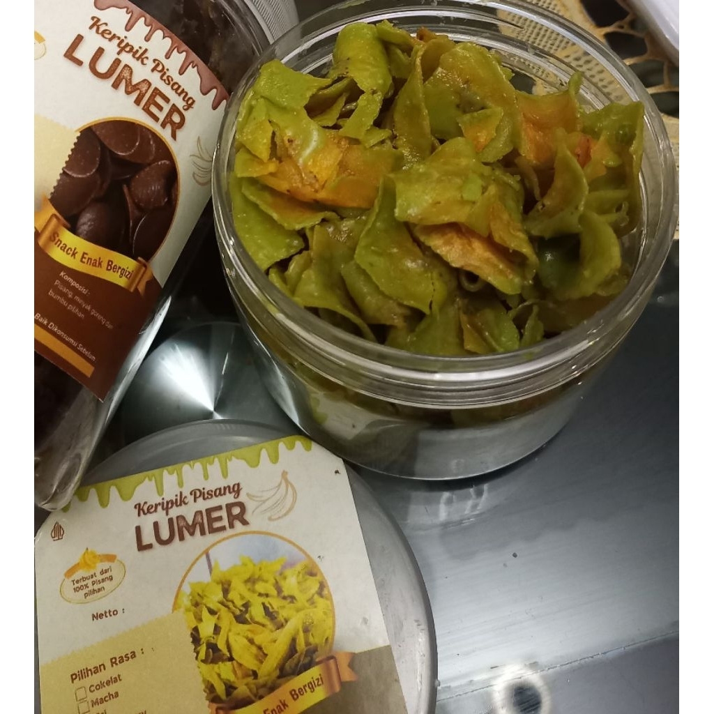 KERIPIK PISANG LUMER | TOPLES 400ML | PREMIUM
