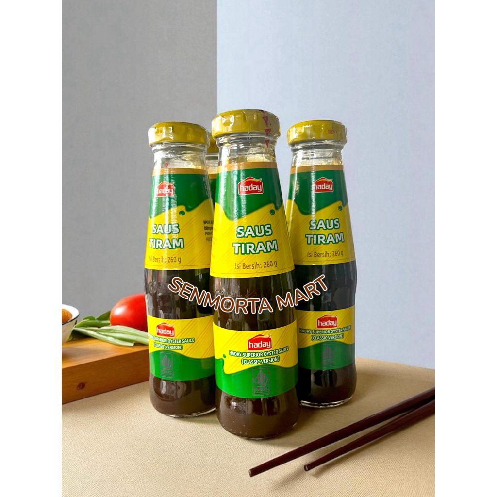 

HADAY SAOS TIRAM IMPORT 260 ML & 700 ML | OYSTER SAUCE