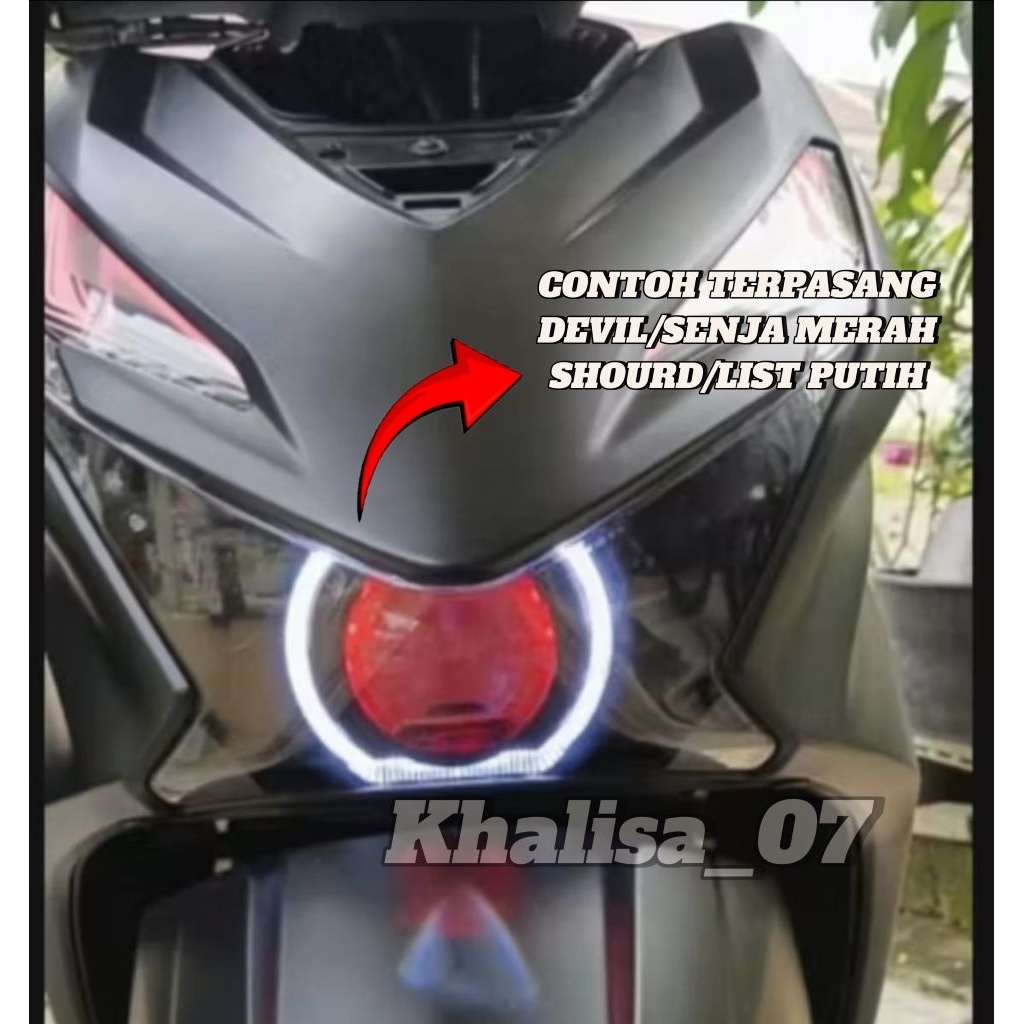 LAMPU BILED AES BEAT DELUXE GEN 2/BEAT STREET2024-2025 FULL SET REFLEKTOR BILED AES 70WAT SET KABEL 