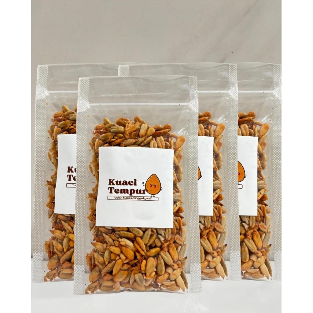 

Bundling Set | 4 Pouch Kuaci Tempur | Homemade Snack