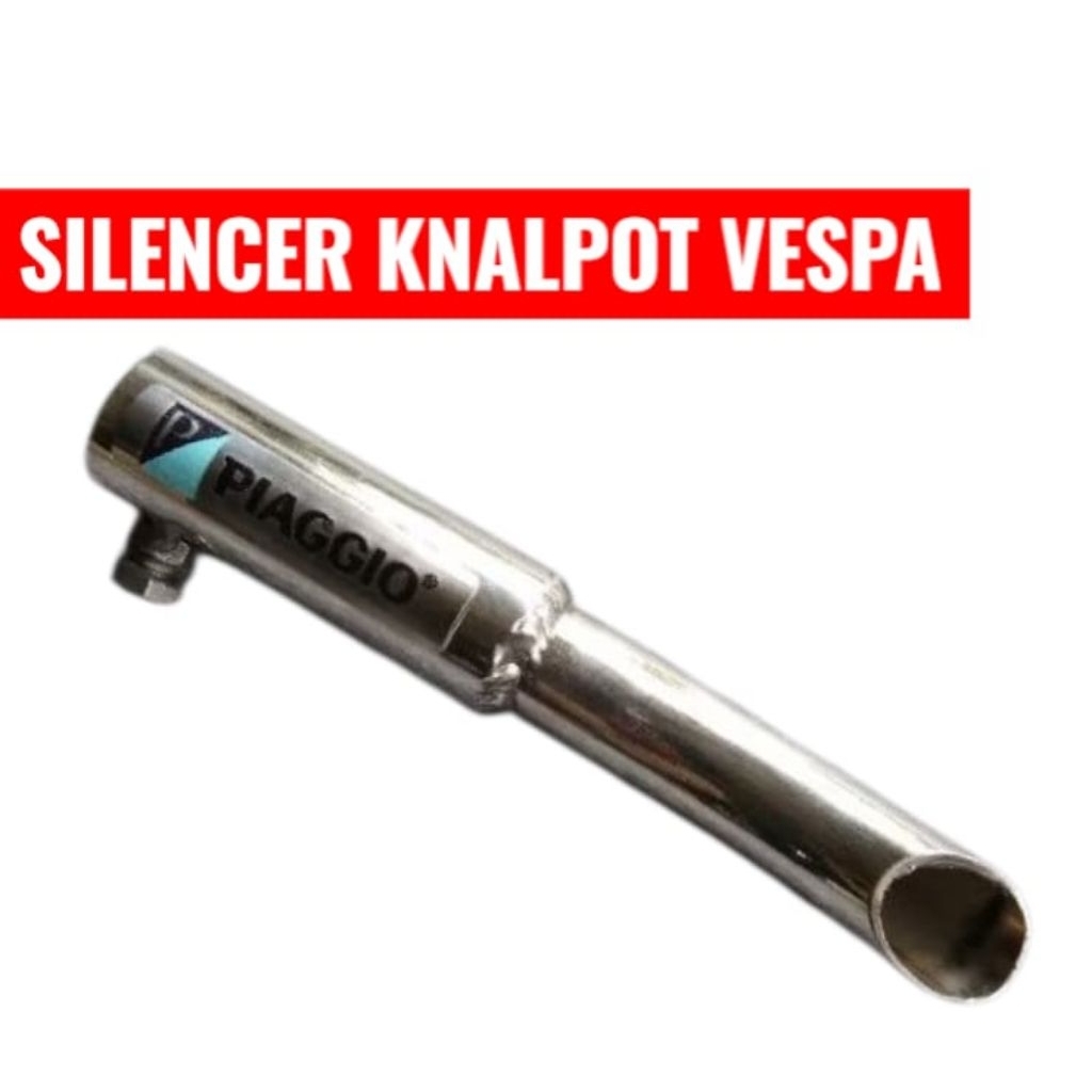 Silencer Knalpot Vespa Super Sprint Vbb Pipa Stainless