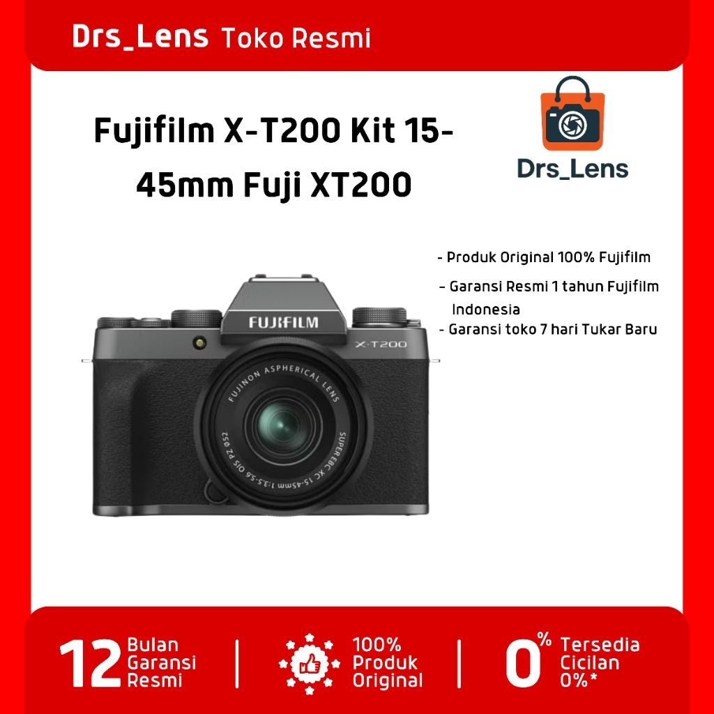 FUJIFILM X-T200 / FUJIFILM XT200 KIT 15-45MM OIS
