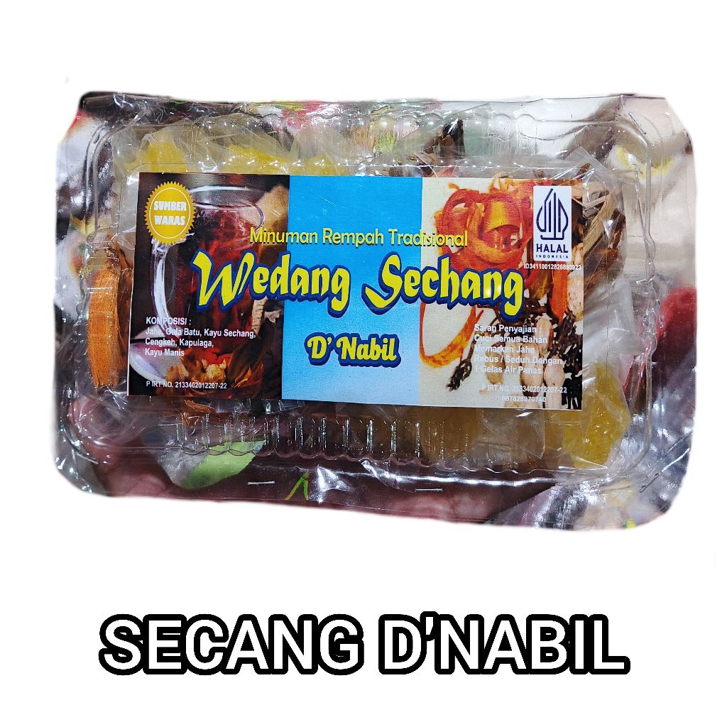 

Wedang secang D'Nabil - wedang secang Jogja isi 10 - wedang rempah secang - minuman secang praktis - membantu melancarkan darah dan meningkatkan imun