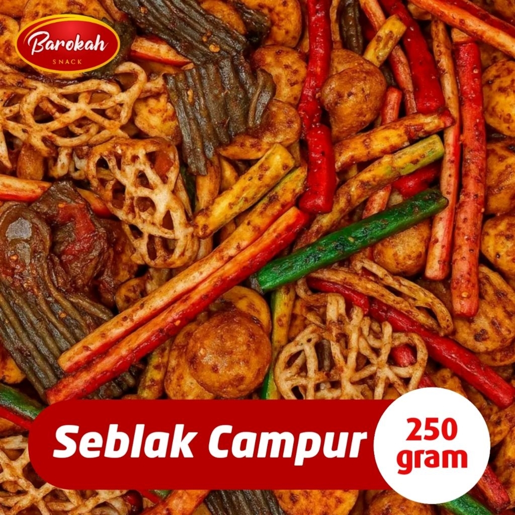 

Kerupuk Sebring Seblak Kering Mix Campur Kiloan Kemasan 250 Gram Seblak Rafael Bantat