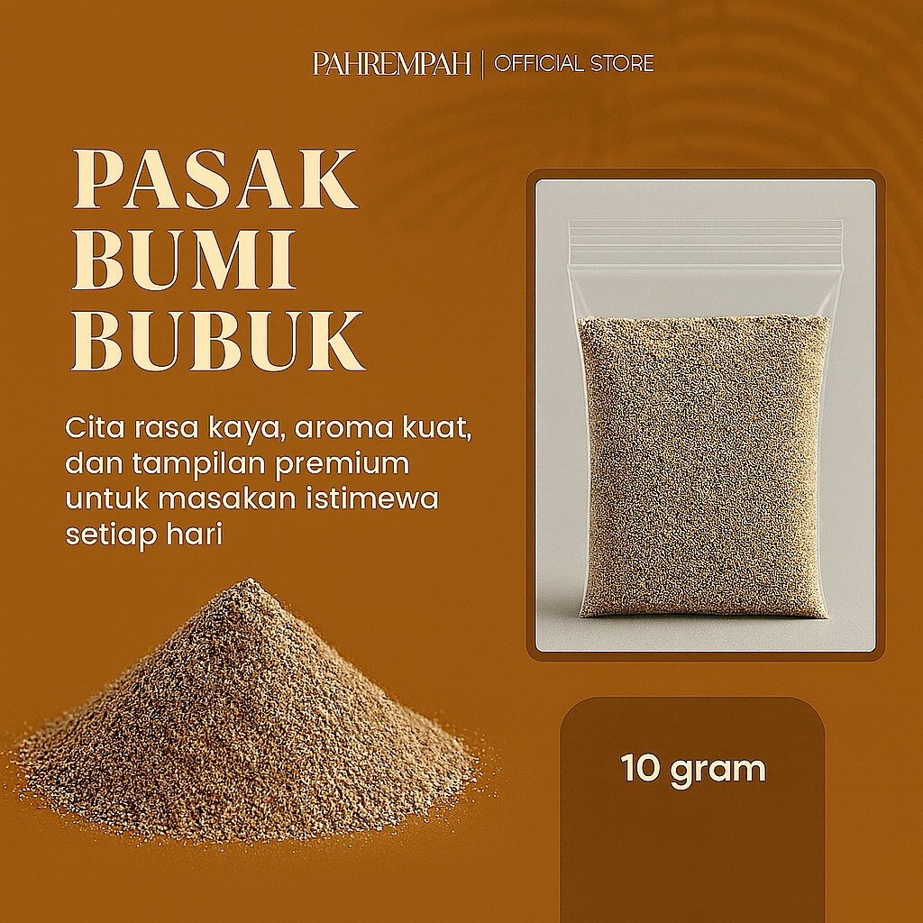 

PAHREMPAH - Pasak Bumi Bubuk 10 Gram | Herbal Alami | Tanpa Campuran - Siap Seduh Praktis
