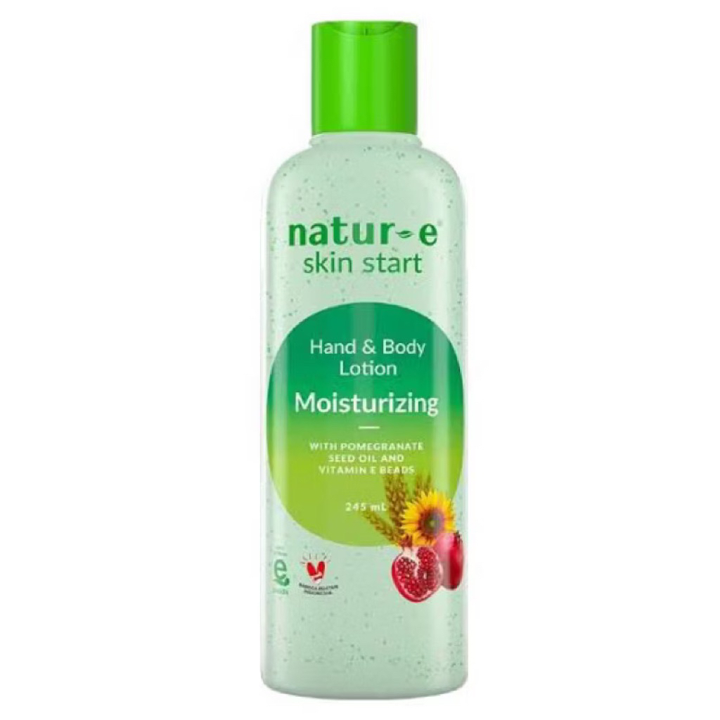 Natur-E Hand & Body Lotion Moisturizing 245ml – Vitamin E, Melembapkan, Tidak Lengket, Untuk Kulit K