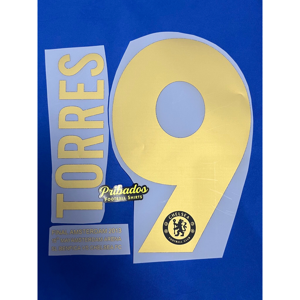 Nameset NNS (Torres 9) Chelsea Cup 2012/2013
