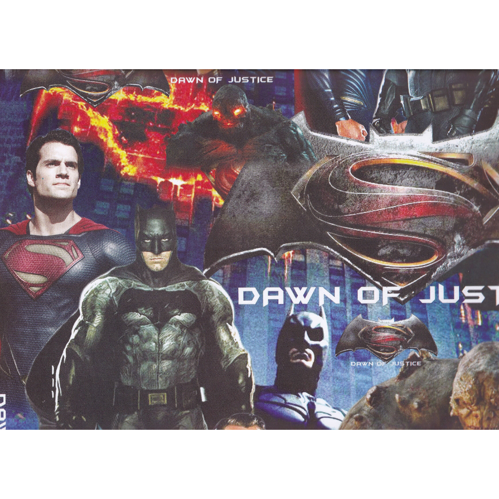 

KERTAS KADO BATMAN & SUPERMAN