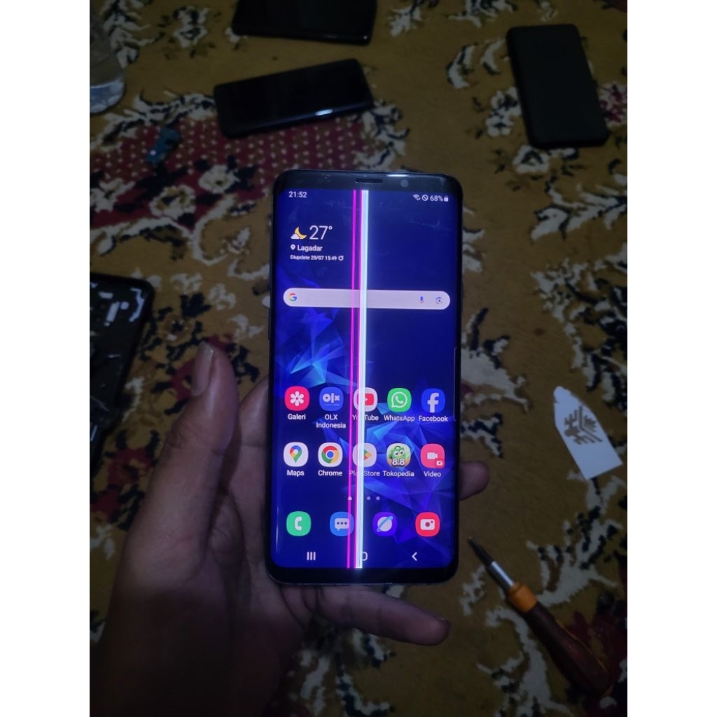 lcd samsung s9 plus original copotan