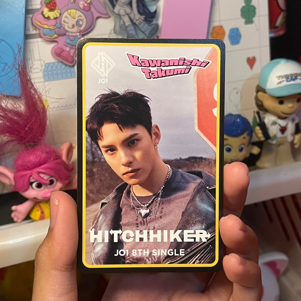 PHOTOCARD OFFICIAL JO1 KAWANISHI TAKUMI HITCHHIKER ERA HMV POB