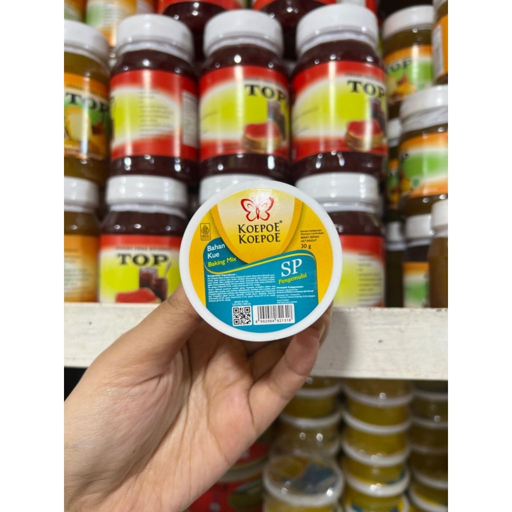 

SP Koepoe Koepoe / SP Pengemulsi 30 gr - 70 gr / Bahan Kue